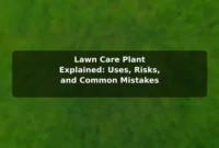 Lawn Care (Plant) Explained: Uses, Risks, and Common Mistakes