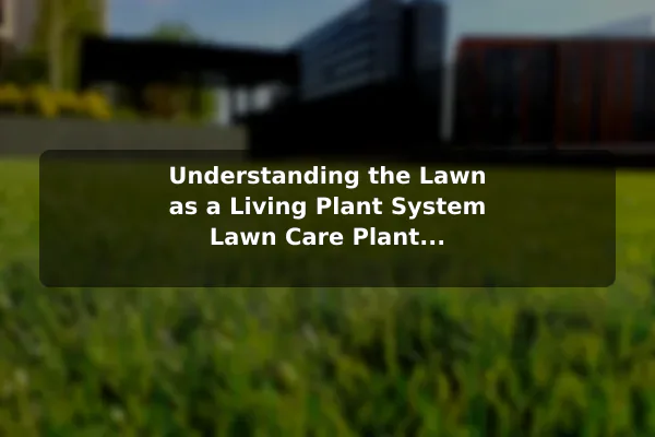 Understanding the Lawn as a Living Plant System Lawn Care Plant Explained: Uses, Risks, and Common Mistakes
