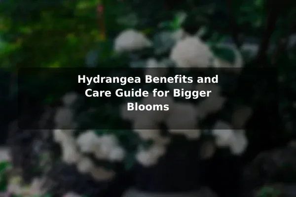 Hydrangea Benefits and Care Guide for Bigger Blooms