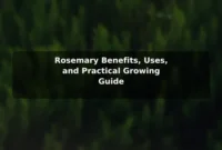 Rosemary Benefits, Uses, and Practical Growing Guide